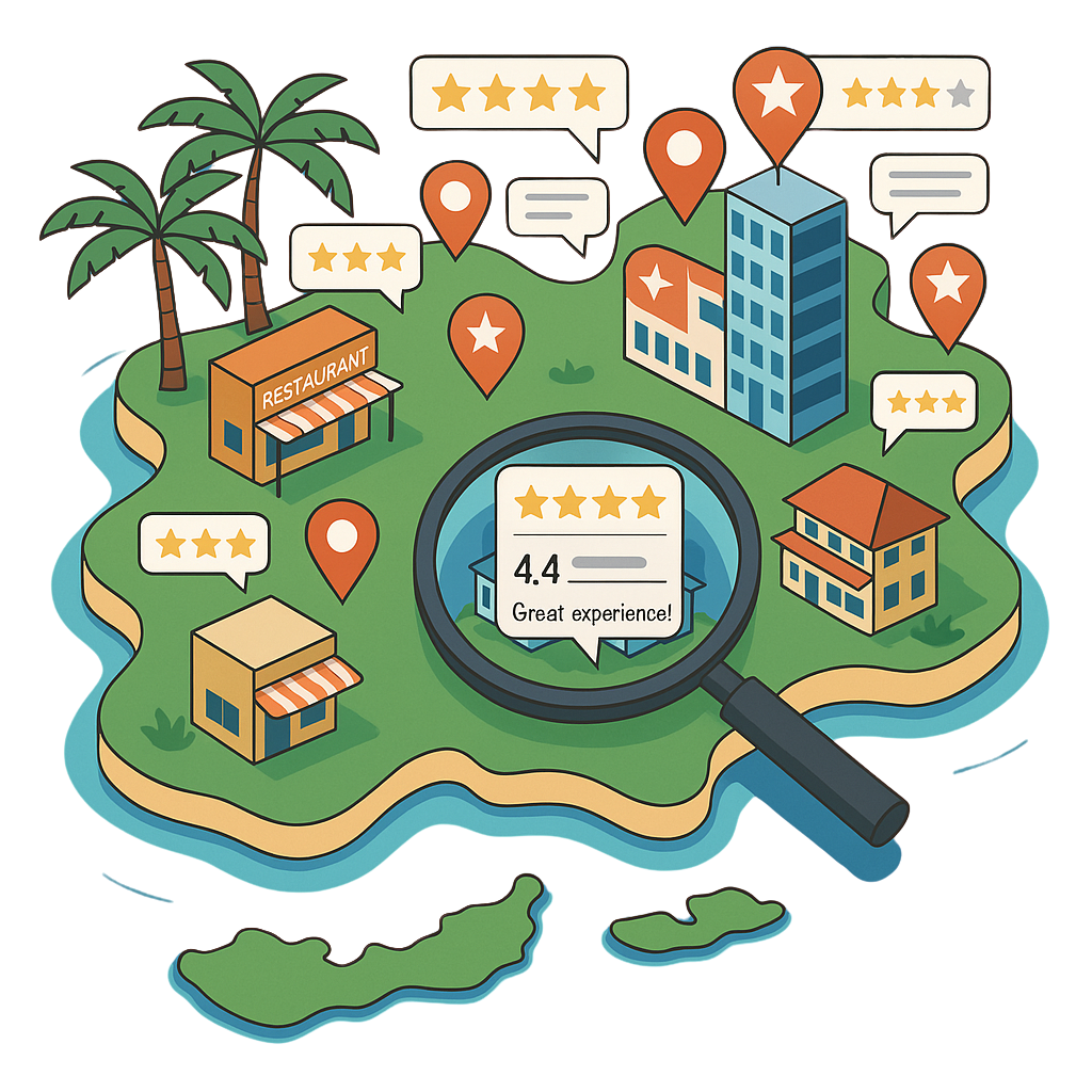 reviews illustration